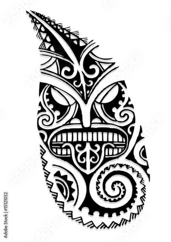 maori maschera © Squamificio #15121032 - Ver portfolio