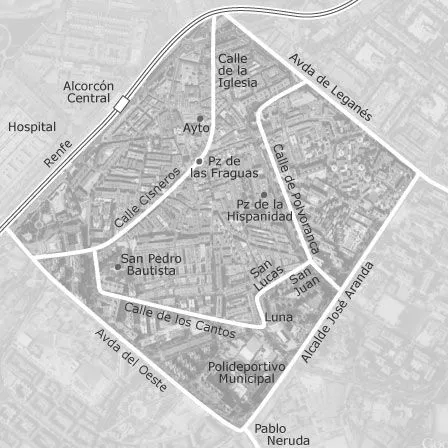 Mapa de Centro, Alcorcón — idealista