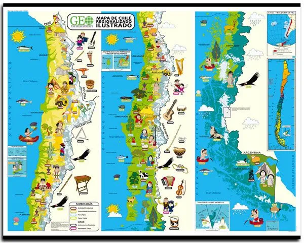 Mapa de chile