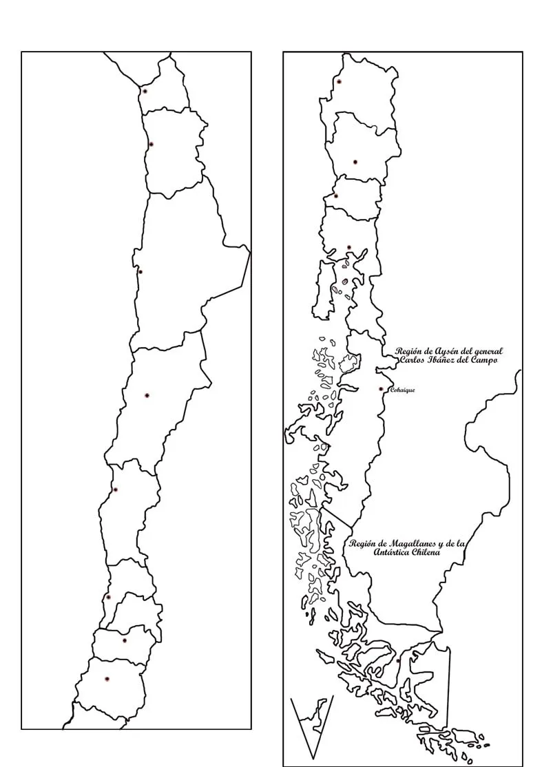 Mapa de chile