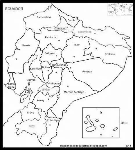 MAPA ECUADOR | Ecuador Noticias | Noticias de Ecuador y del Mundo