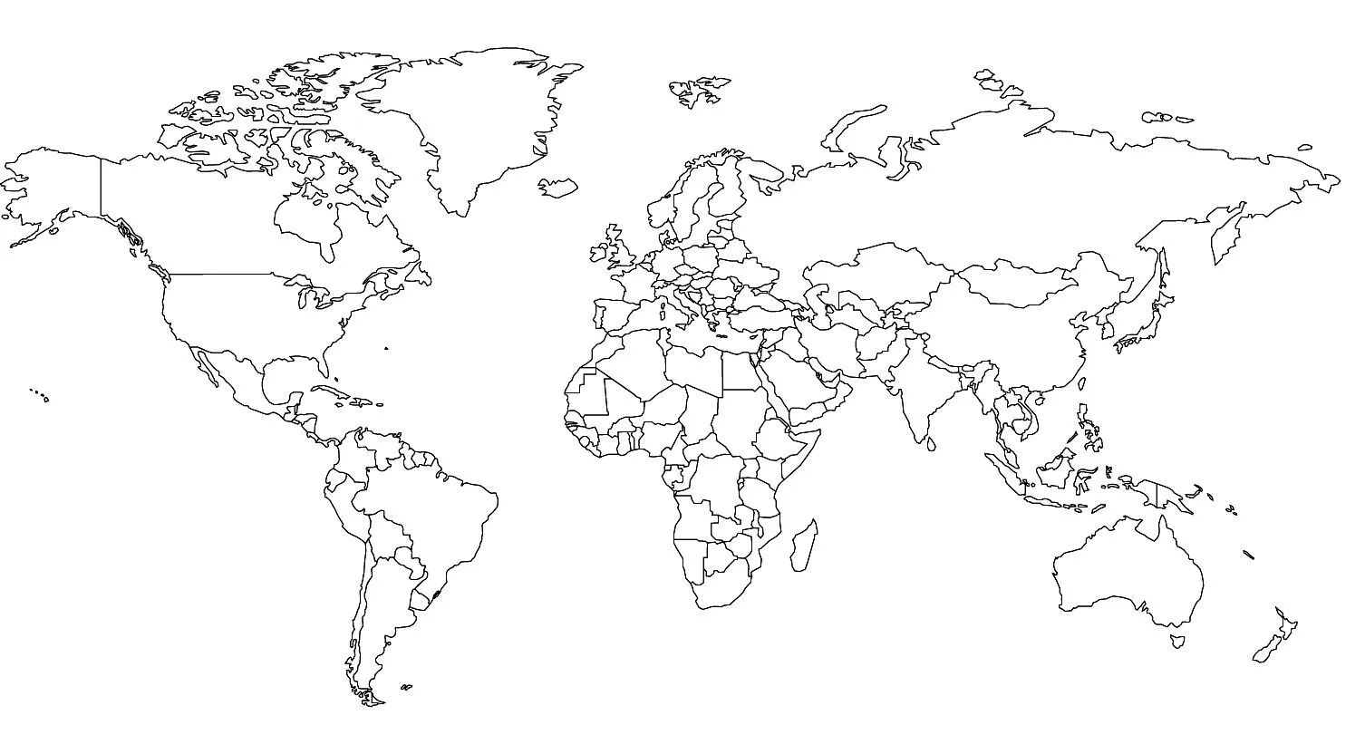 Mapa De Europa Politico Sin Nombres