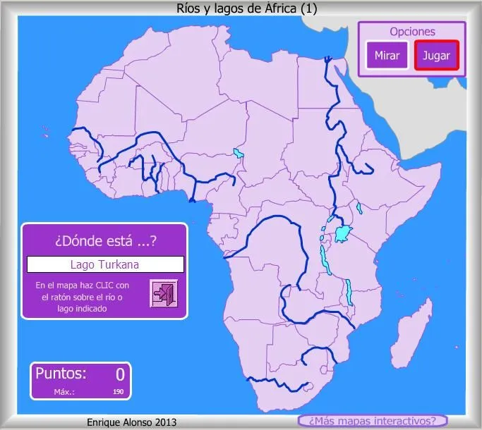 Mapa interactivo de África Relieve de África. ¿Dónde está? - Mapas ...