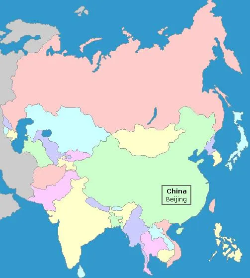 Mapa interactivo de Asia Países de Asia. ¿Dónde está? - Mapas ...