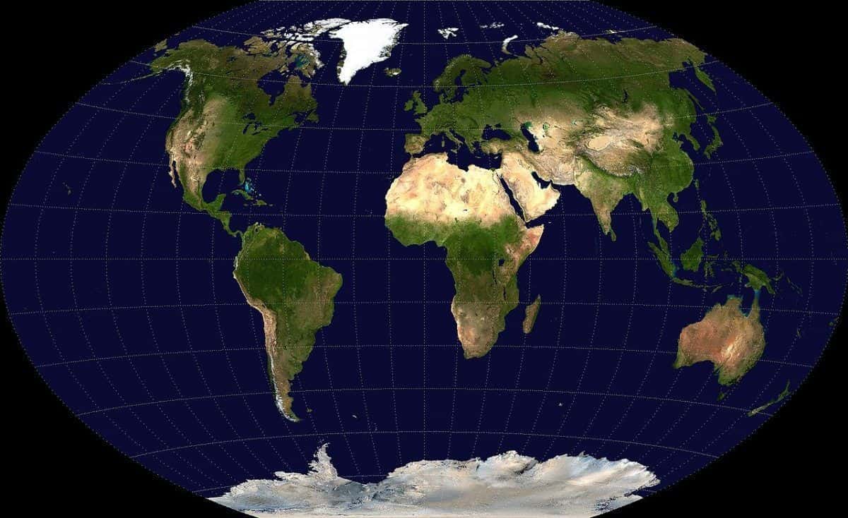 Un mapa interactivo que compara el verdadero tamaño de los países -  Geografía Infinita