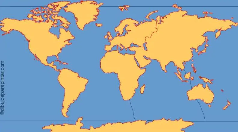 Mapa político del Mundo Mapa de países y capitales del Mundo. IGN ...