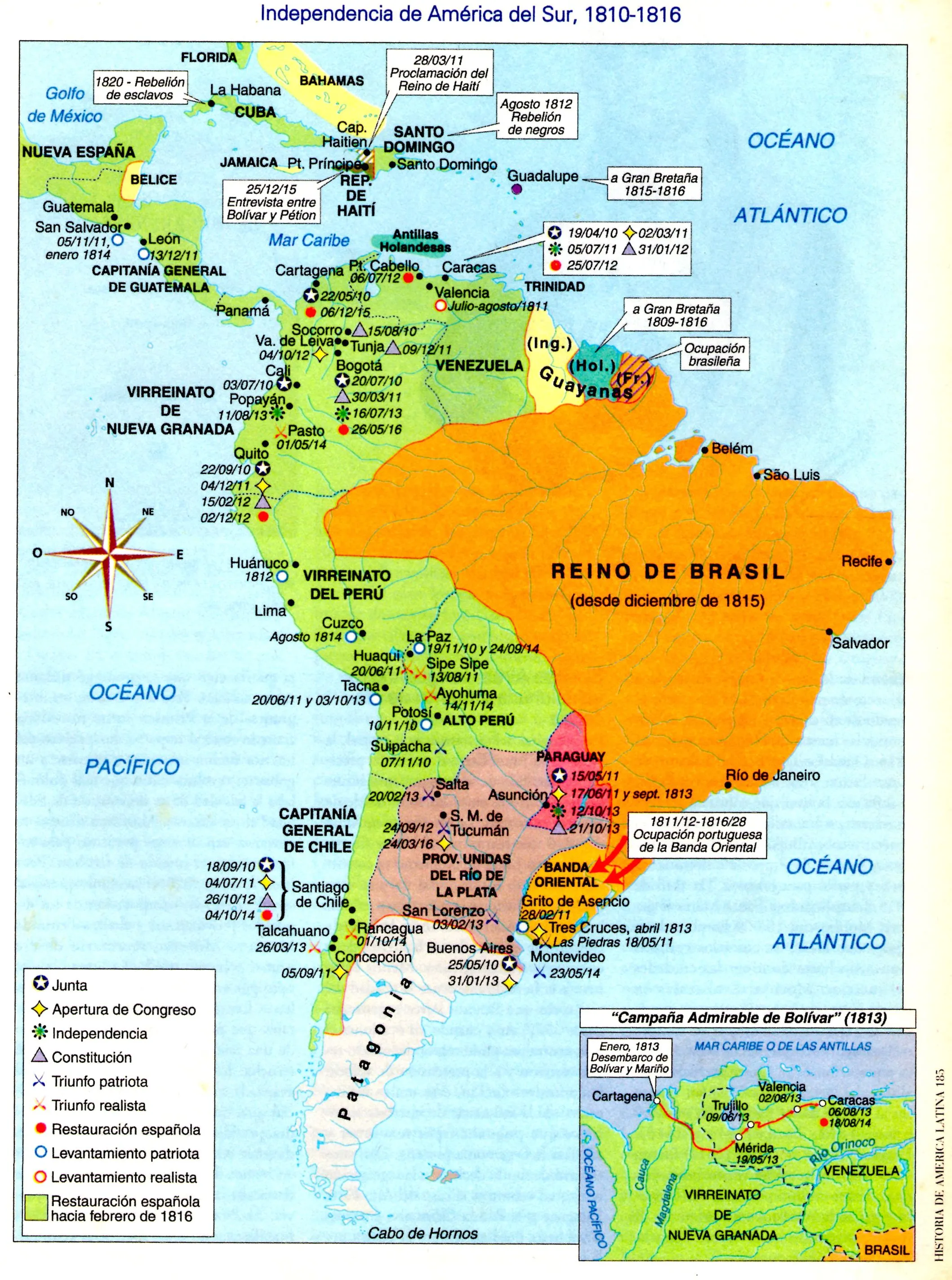 Mapas de Latinoamerica | El Blog de Griselda Vergagni