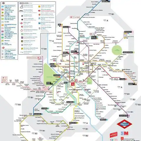 Así es el nuevo mapa del Metro de Madrid - ABC.es