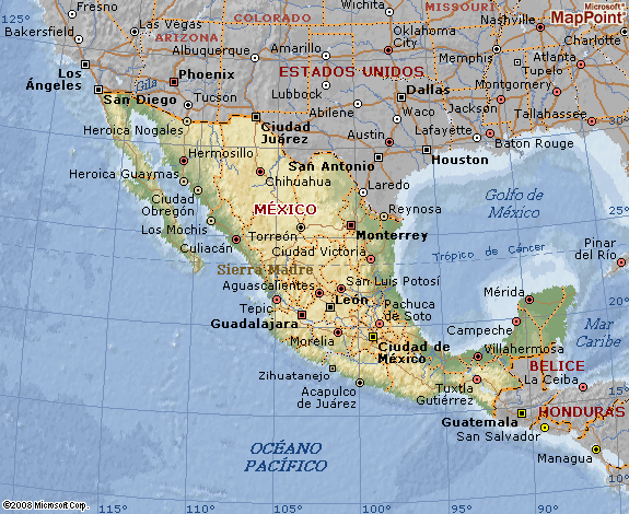 MAPA DE MÉXICO | MAPAS MAPA