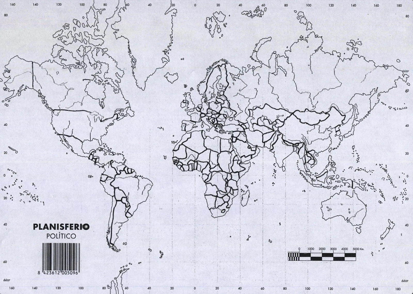 Mapa mudo planisferio fisico para imprimir - Imagui