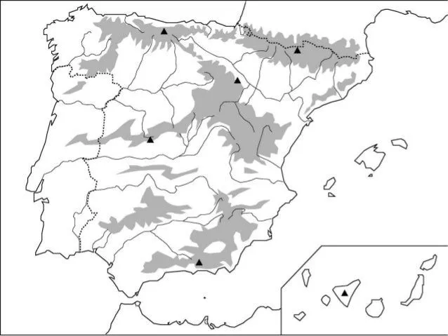 mapa-mudo-relieve-de-espaa-1- ...