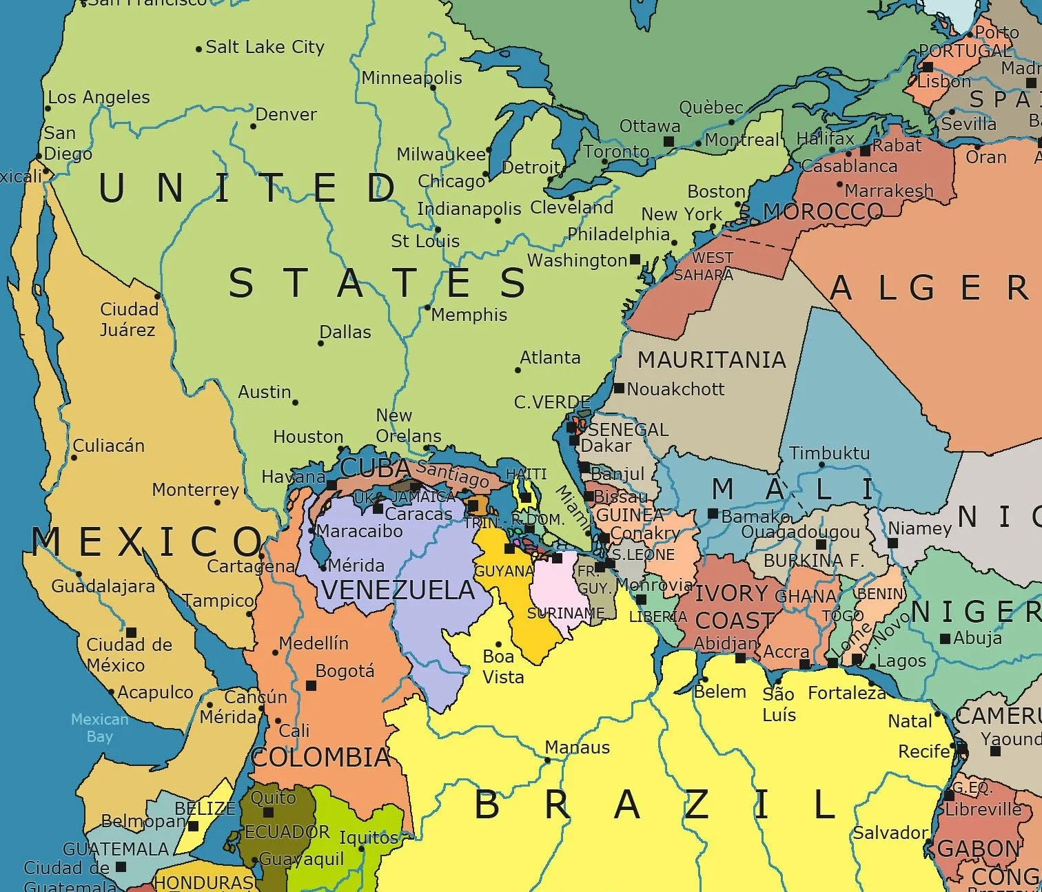 El mapa que muestra cómo sería el mundo si aún existiera Pangea | Traveler