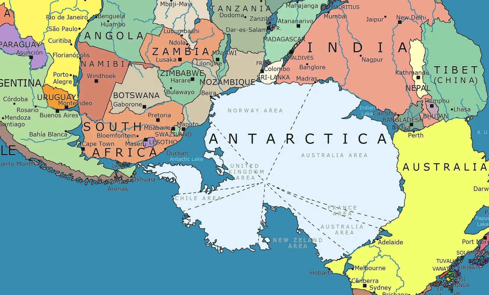 El mapa que muestra cómo sería el mundo si aún existiera Pangea | Traveler