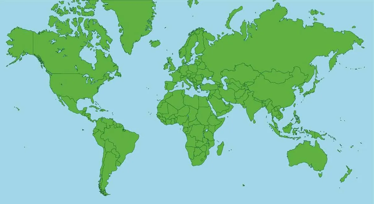 Mapa mundial con division politica EPS by GianFerdinand on DeviantArt