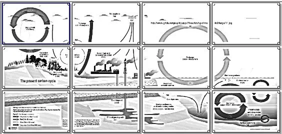 MAPA MURAL CICLO DEL CARBONO (EN INGLÉS) 4X3 HOJA LEGAL « PARA ...