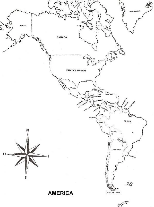 Mapa de oceania para pintar - Imagui | Geography | Pinterest | America