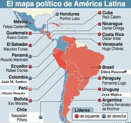 Mapa político América Latina | Flickr - Photo Sharing!