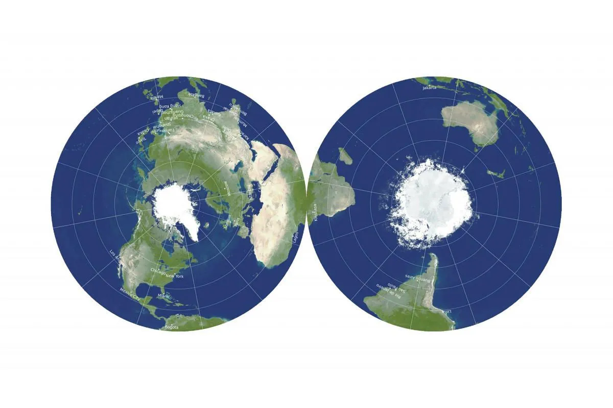 El nuevo mapa que pone en entredicho a los mapas convencionales y que  muestra cómo es en realidad el mundo