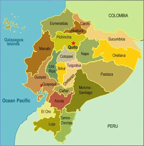 Mapa Províncias del Ecuador | Flickr - Photo Sharing!