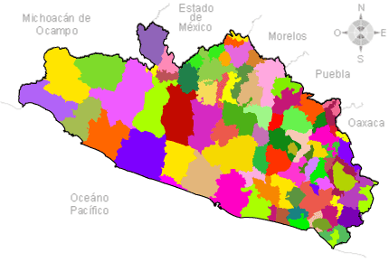 Mapa De Regionales Del Estado De Veracruz 212 Municipios Del