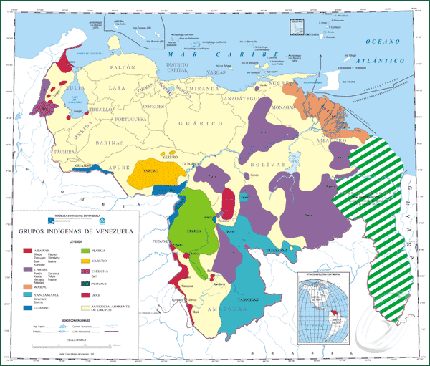 El mapa de venezuela indicando venezuela - Imagui