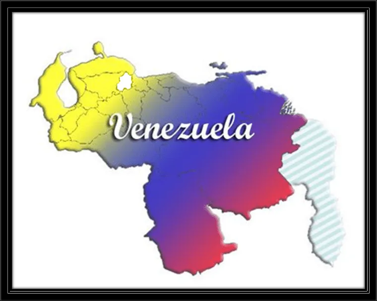 Mapas de venezuela con sus limites - Imagui