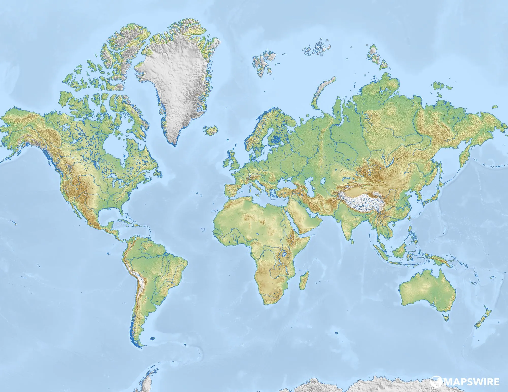 Por qué el mapamundi exageraba el tamaño de los países del norte – N+