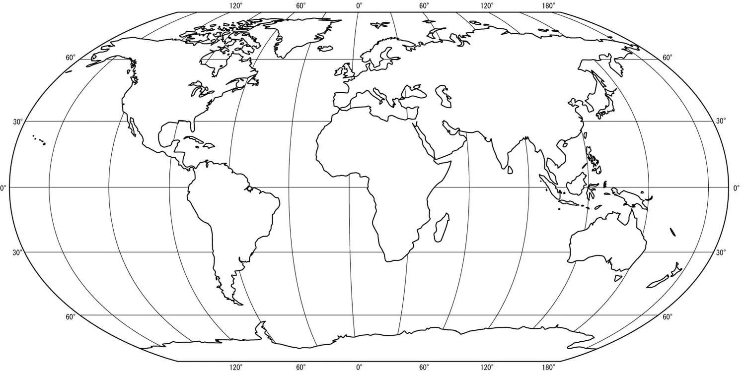 Mapamundi, 100 mapas del mundo para imprimir y descargar gratis