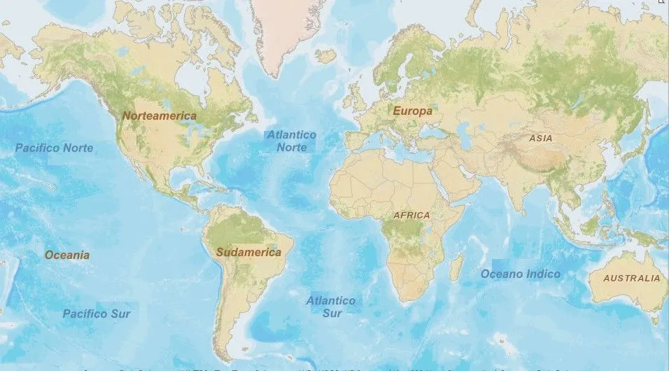 Mapamundi - Mapa del Mundo