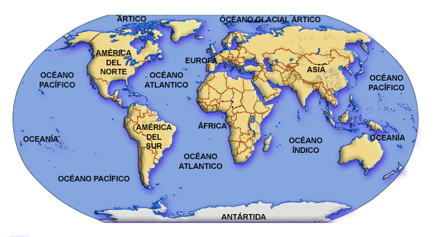 Mapamundi | Mapa-