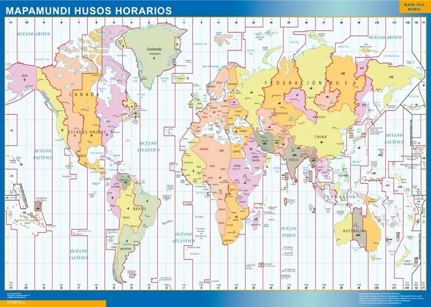 Mapamundi | Mapas Murales España y el Mundo - Part 3