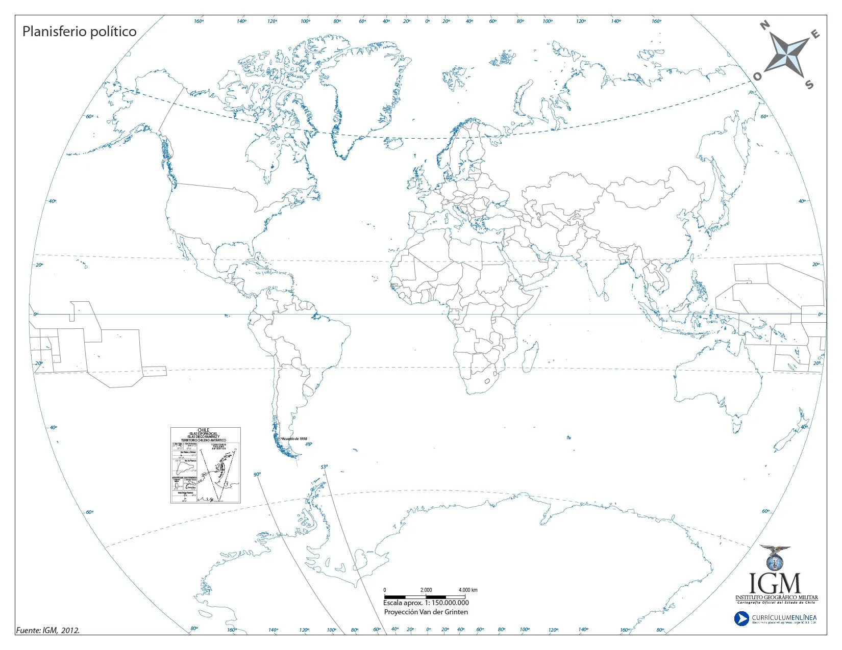 Mapas - 1° básico - Currículum en línea. MINEDUC. Gobierno de Chile.