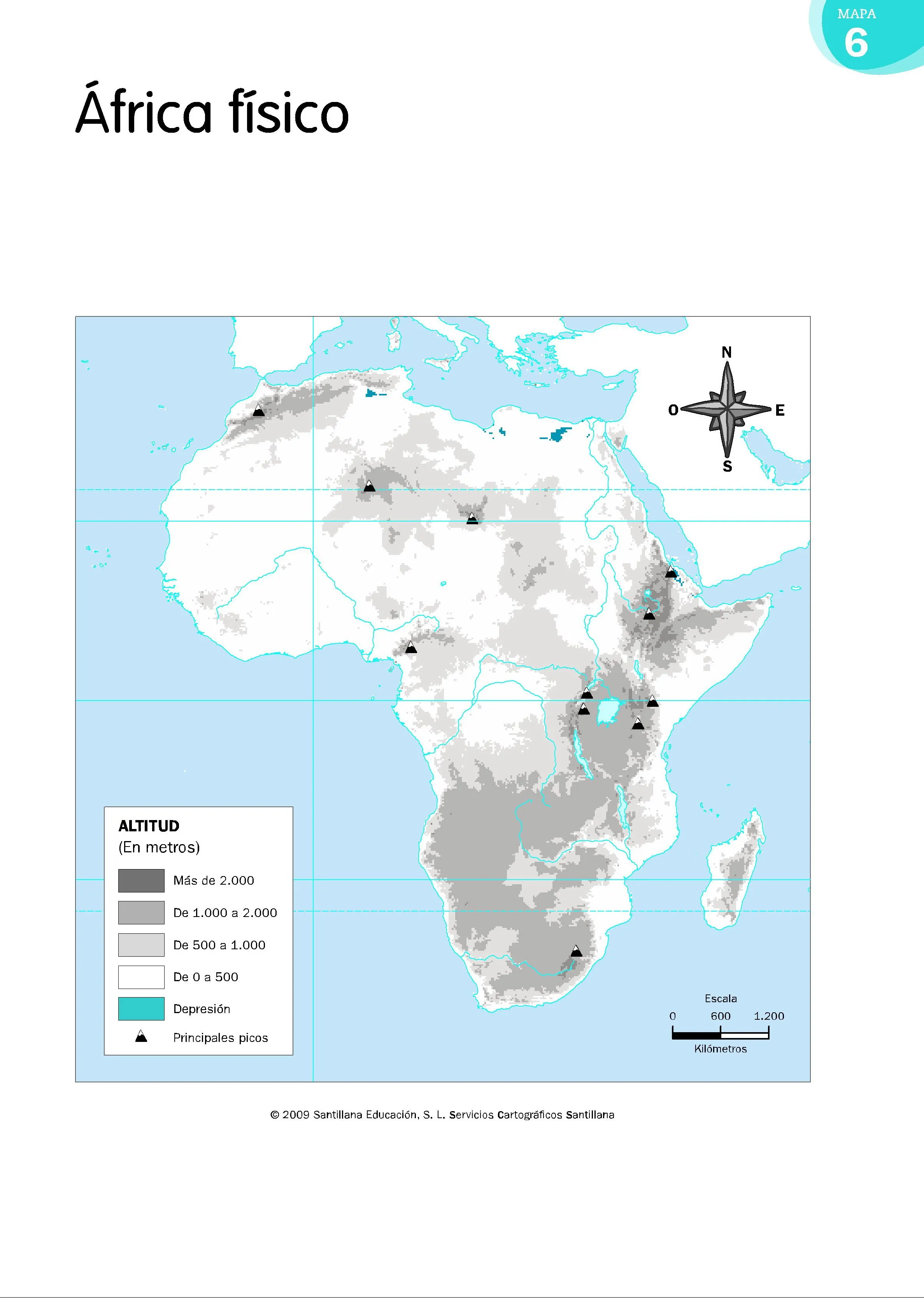 MAPAS DE ÁFRICA: FÍSICOS, POLÍTICOS Y MUDOS | JUGANDO Y APRENDIENDO