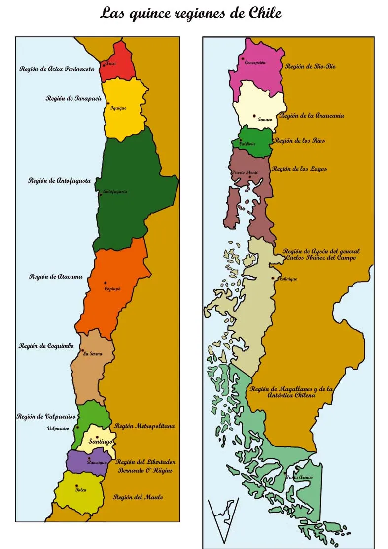 Mapas de Chile: 04/