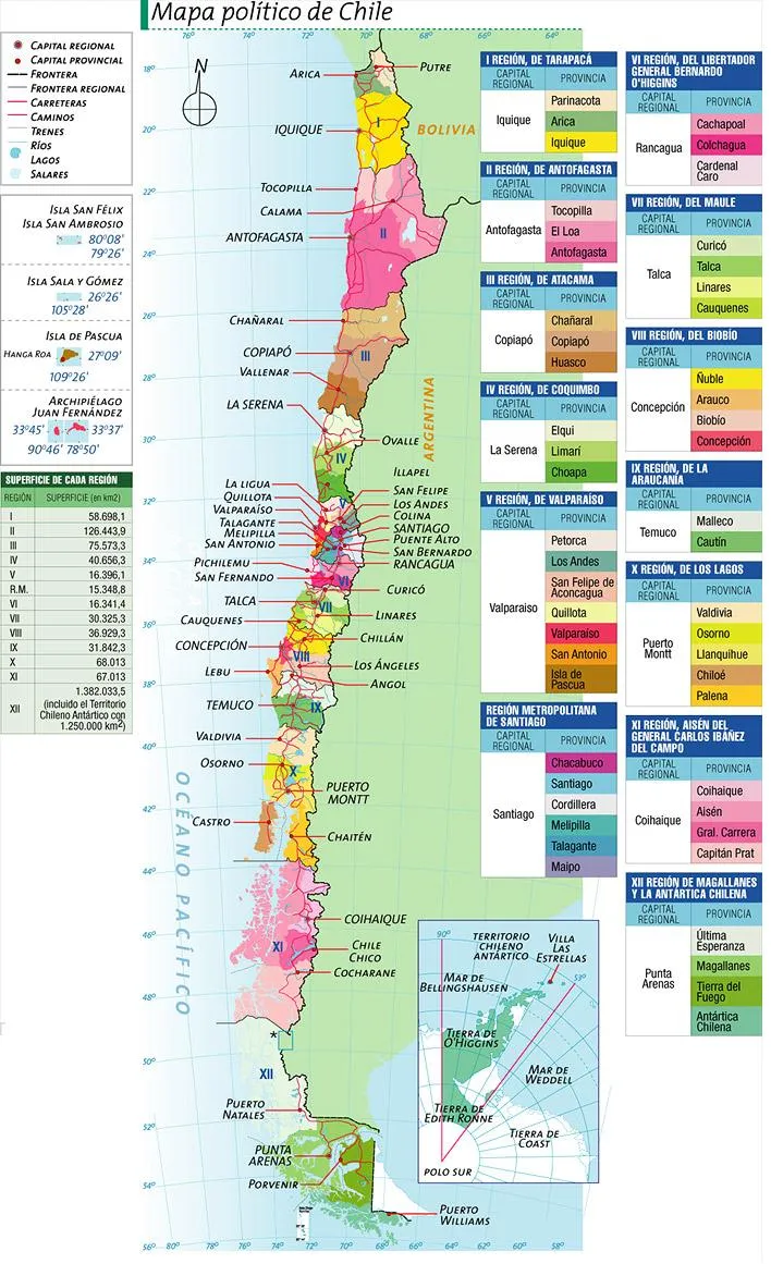 Mapas de Chile