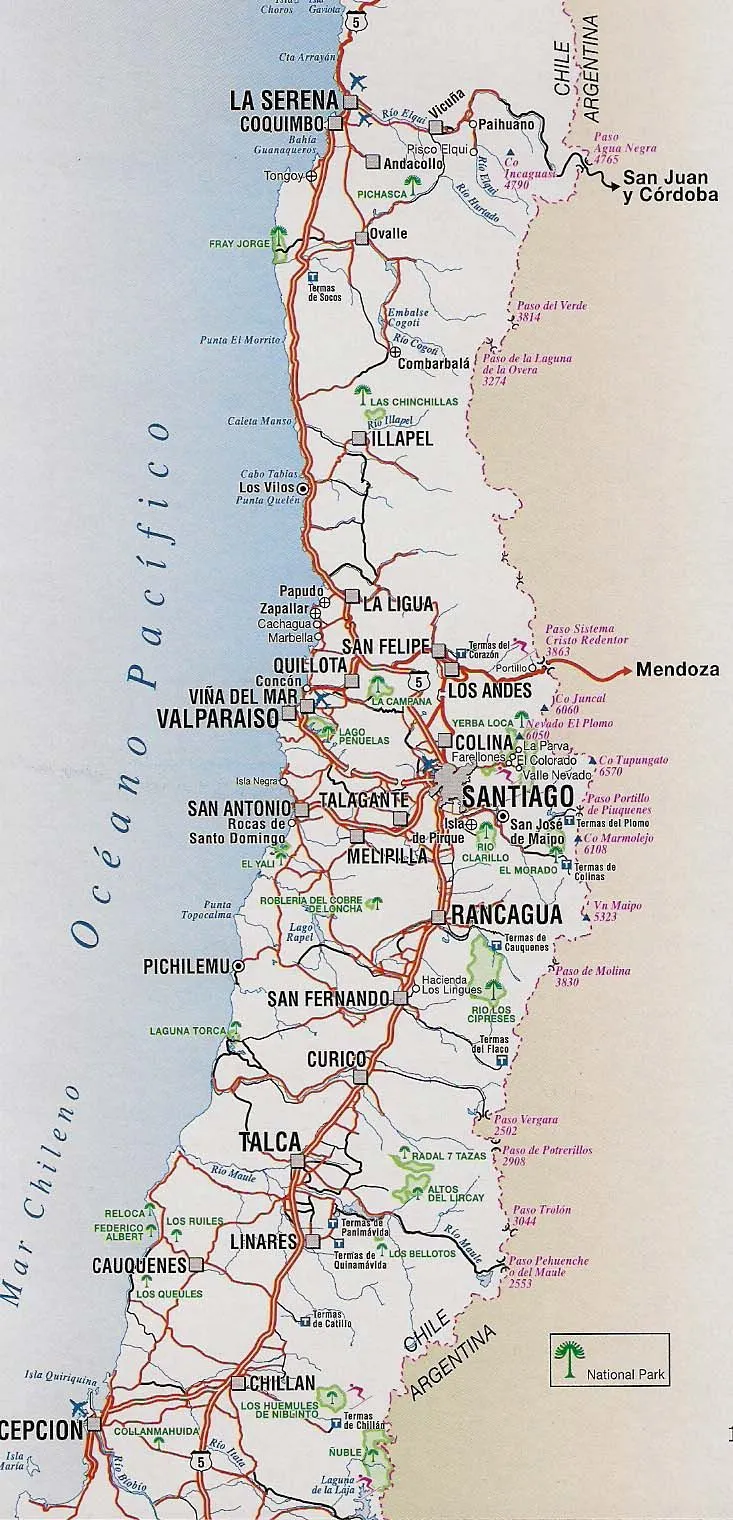 Mapas de Chile