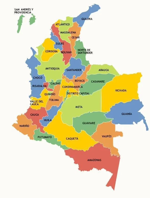 Mapas de Colombia | Colombia Sin Palabras!