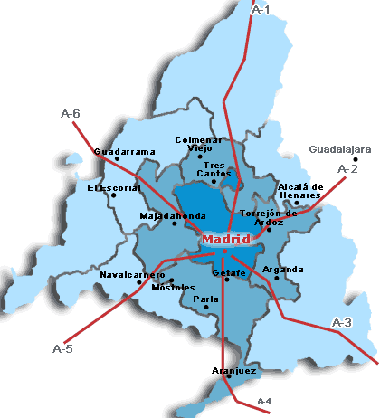 Red de Metros Comunidad de Madrid | Mapa-