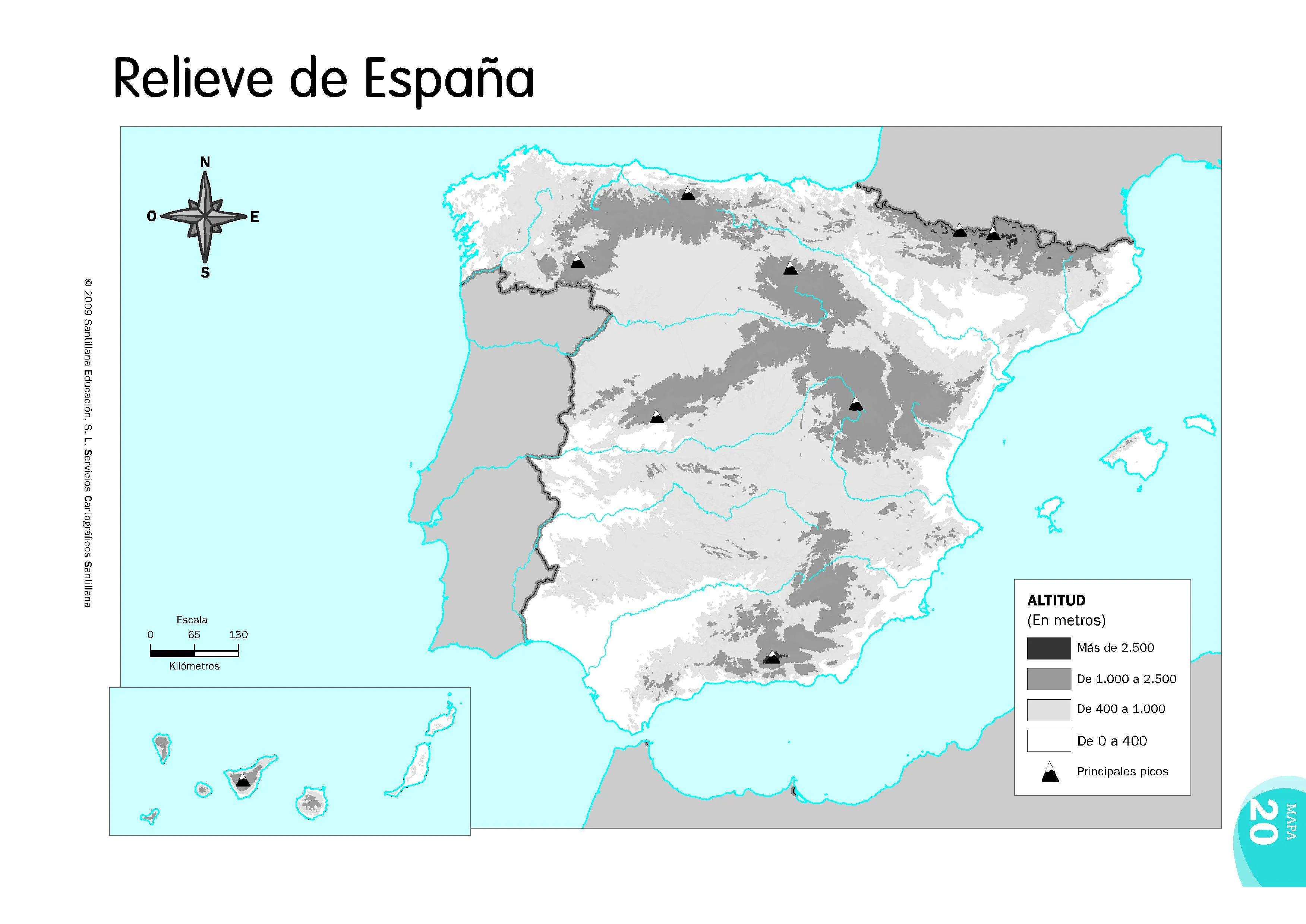 MAPAS DE ESPAÑA. FÍSICOS, POLÍTICOS Y MUDOS | JUGANDO Y APRENDIENDO