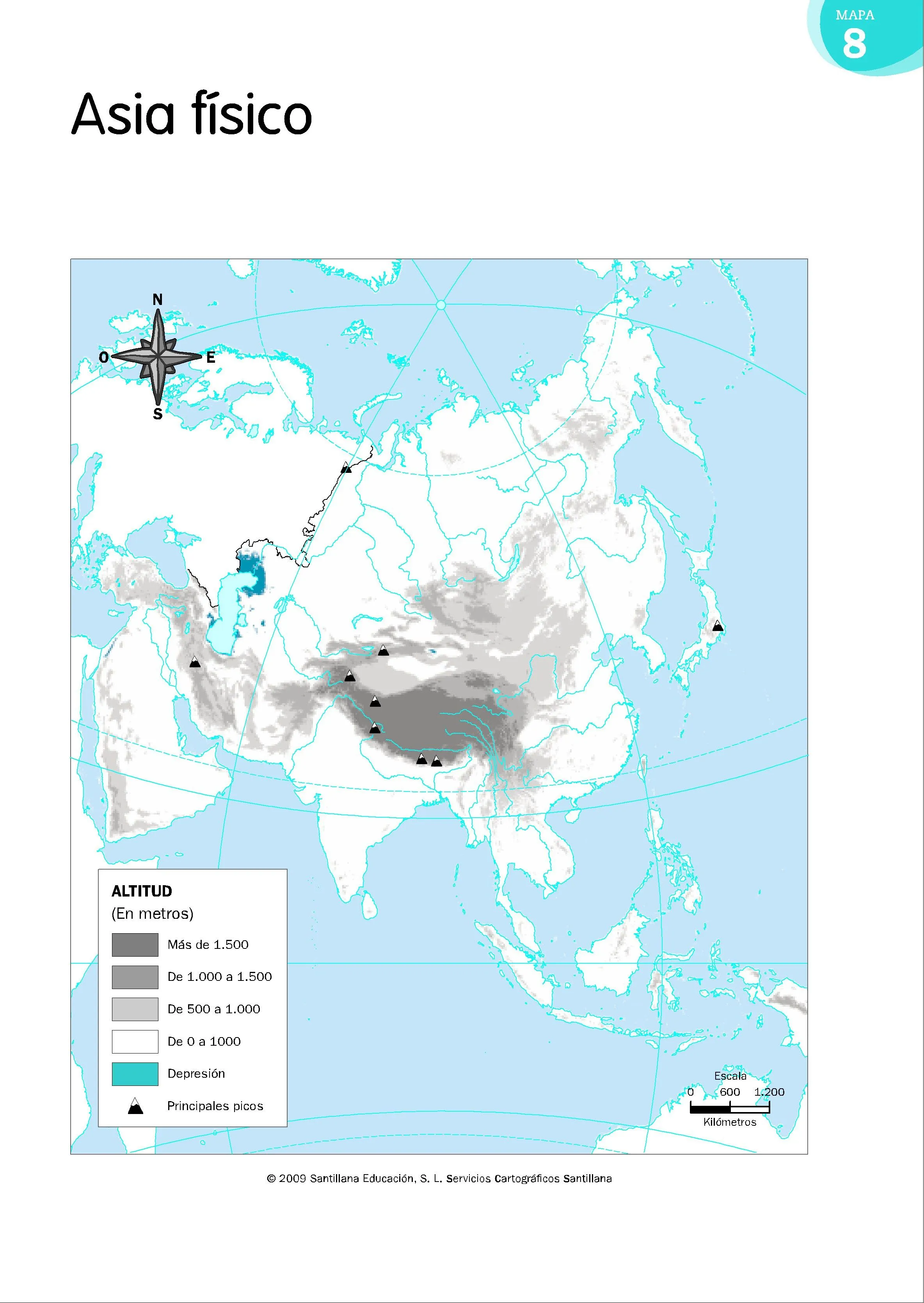 MAPAS FÍSICOS, POLÍTICOS Y MUDOS DE ASIA | JUGANDO Y APRENDIENDO