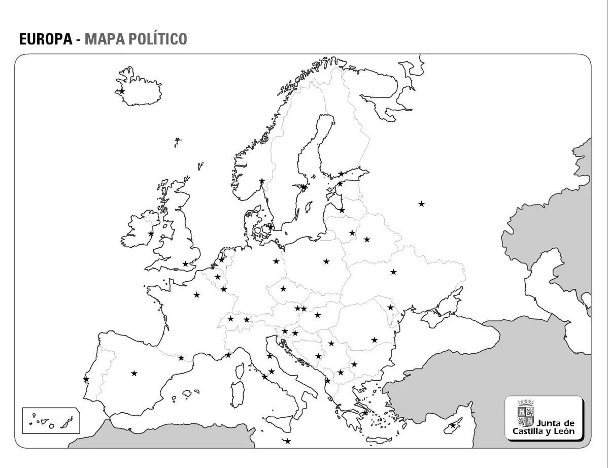 MAPAS FÍSICOS, POLÍTICOS Y MUDOS DE EUROPA | JUGANDO Y APRENDIENDO