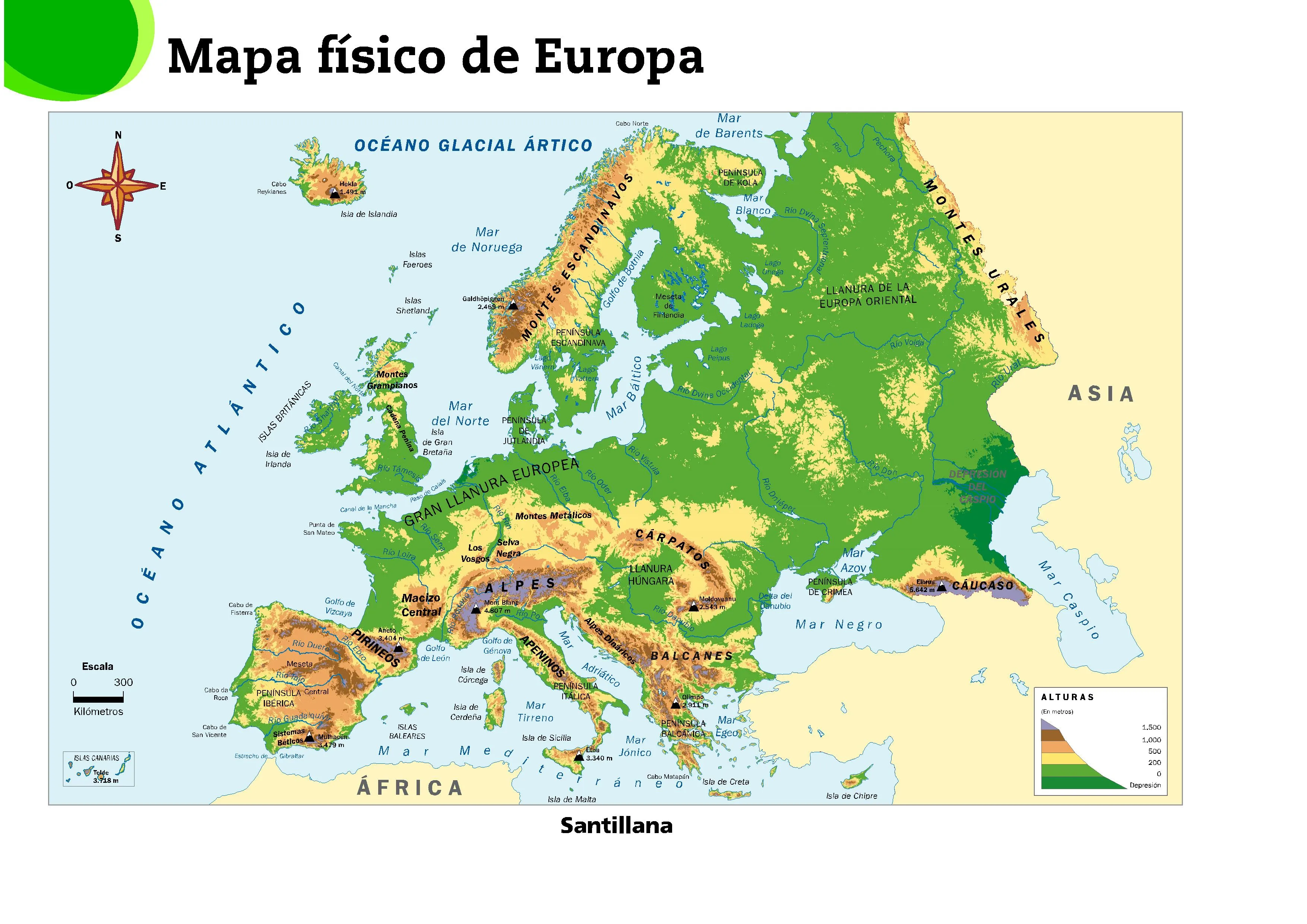 MAPAS FÍSICOS, POLÍTICOS Y MUDOS DE EUROPA | JUGANDO Y APRENDIENDO