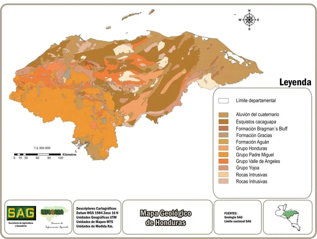 Mapas de Honduras