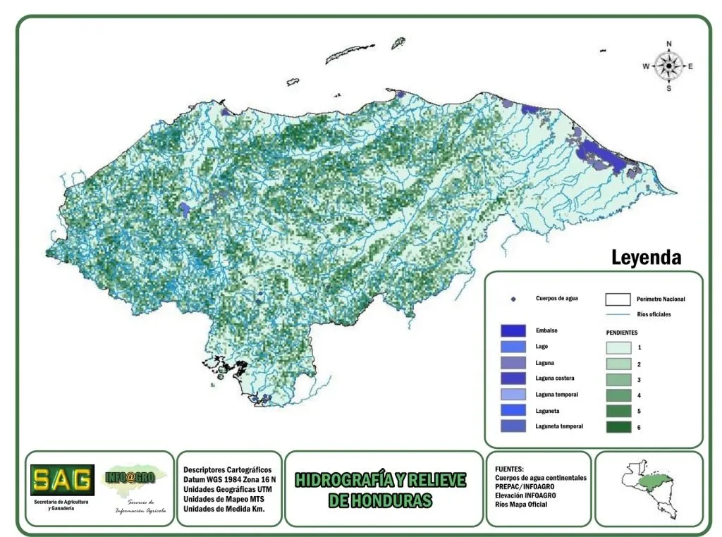 Mapas de Honduras