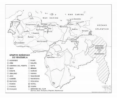 MAPAS DEL MUNDO: VENEZUELA / República Bolivariana de Venezuela ...