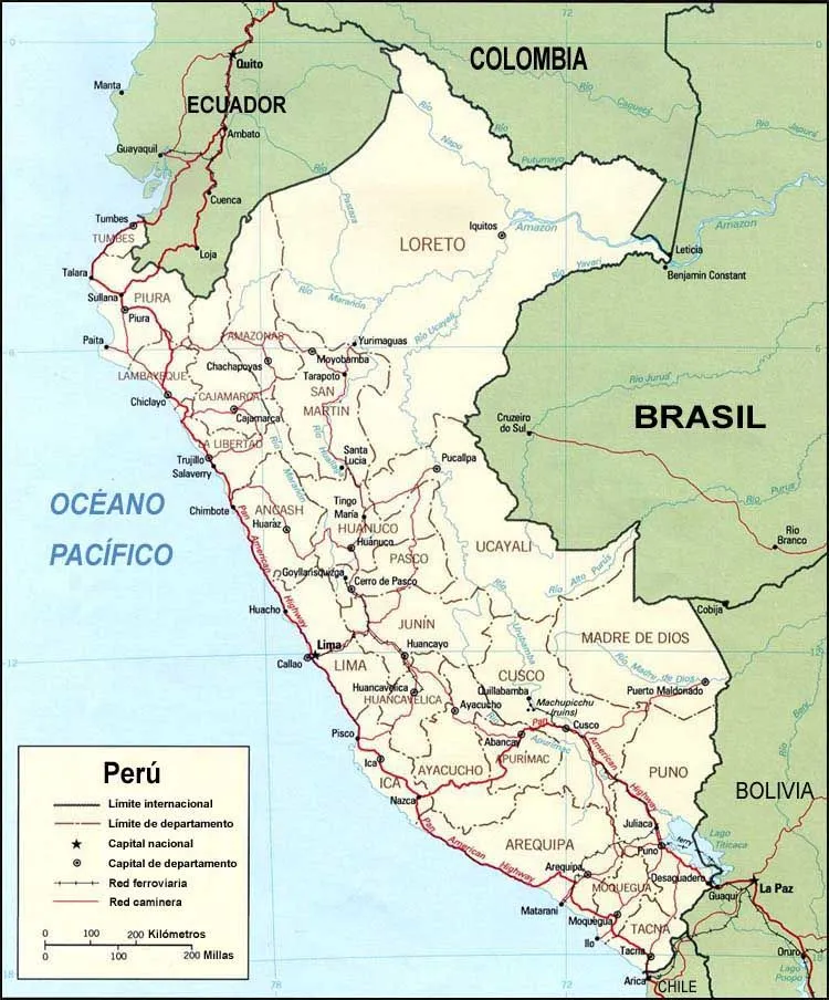 Mapas del Perú