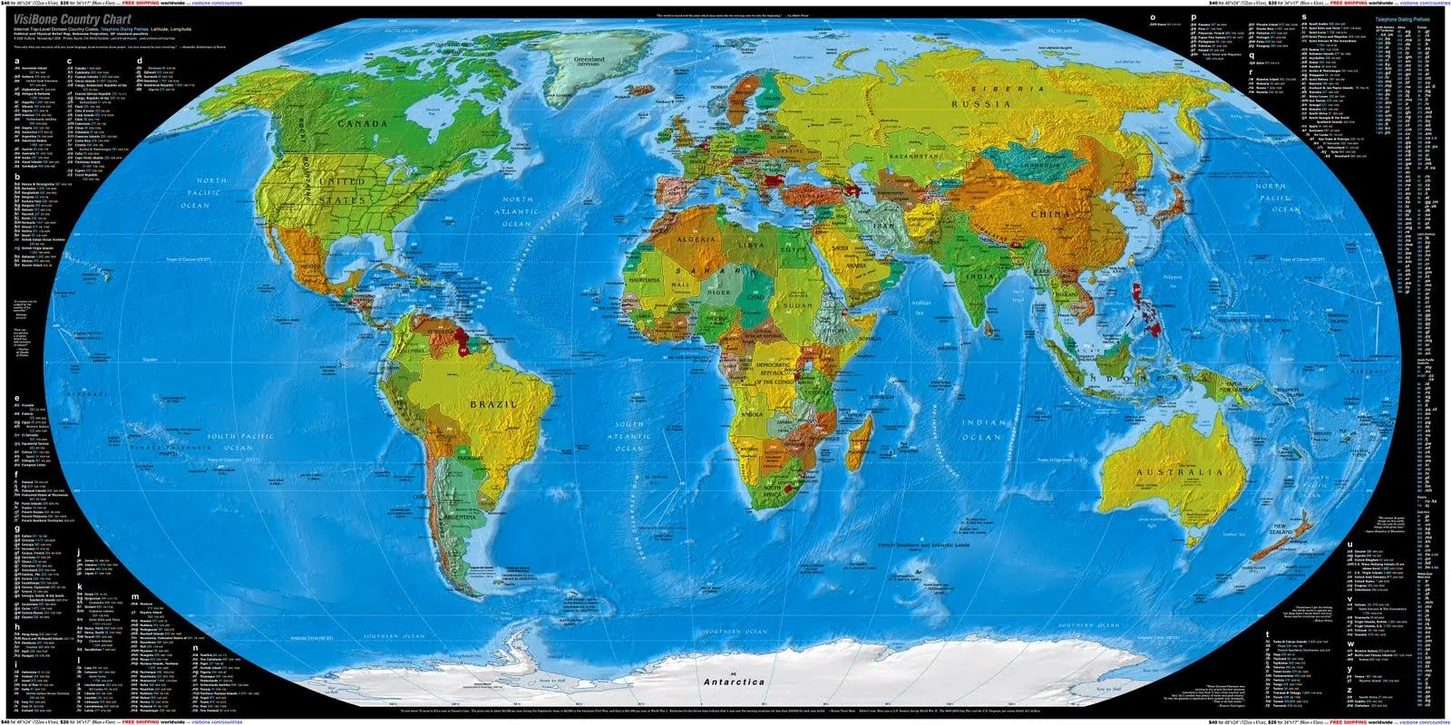 Mapas planisferio del mundo - Imagui