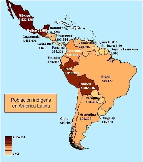 Mapas pueblos indígenas | Atlas sociolingüístico de pueblos ...