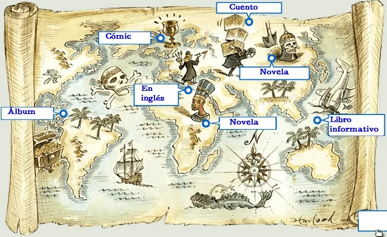 Mapas del tesoro piratas infantiles - Imagui
