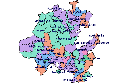 Mapas del estado de Veracruz por municipios y nombres - Imagui